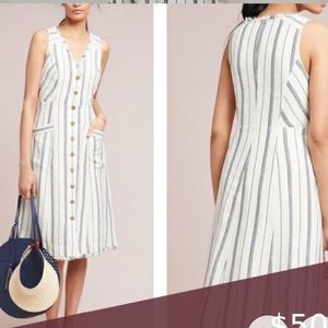 Anthropologie Brit stripped dress